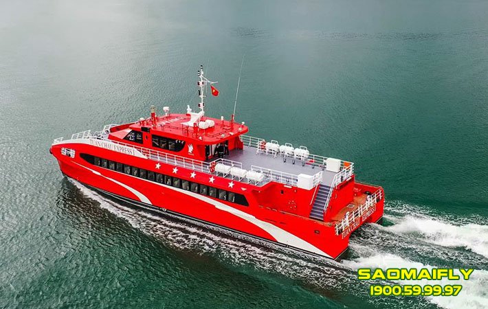 Tàu cao tốc Havaco (tàu 2 thân Catamaran) đi Quảng Ninh Cô Tô
