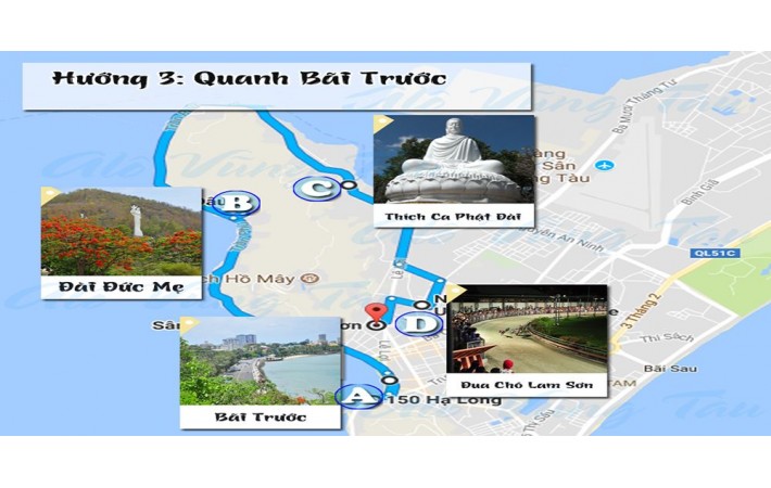 Thuê xe 45 chỗ đi Vũng Tàu 2 ngày 1 đêm