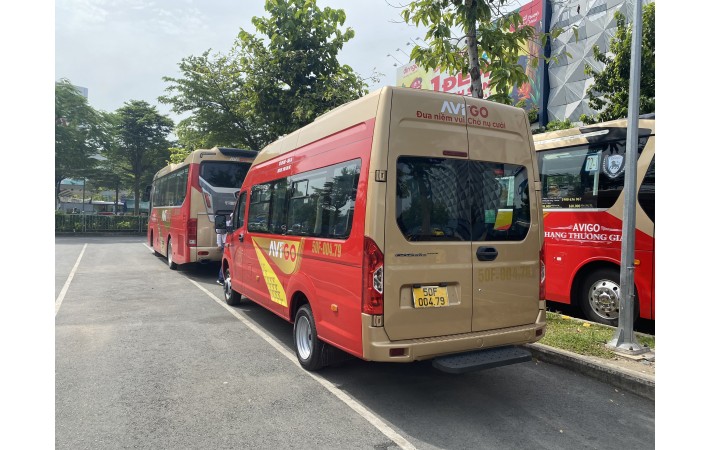Vé xe AviGo bus 17 chỗ limousine Sân Bay - Đồng Nai