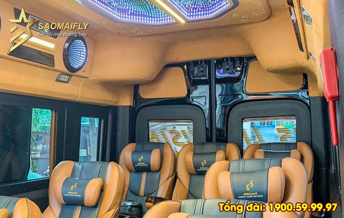 Thuê xe G5Car Limousine 11 chỗ Sài Gòn - Phan Thiết, Mũi Né - 1 chiều