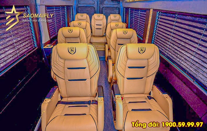 Thuê xe G5Car Limousine 11 chỗ Sài Gòn - Phan Thiết, Mũi Né - 1 chiều