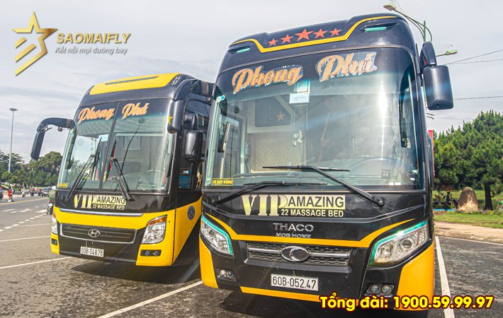 Vé xe Phong Phú Limousine từ Vũng Tàu, Biên Hòa đi Đắk Nông, Buôn Mê Thuột