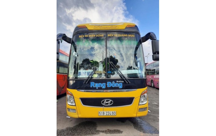 Vé xe Rạng Đông Buslines từ Quảng Ngãi đi Sài Gòn