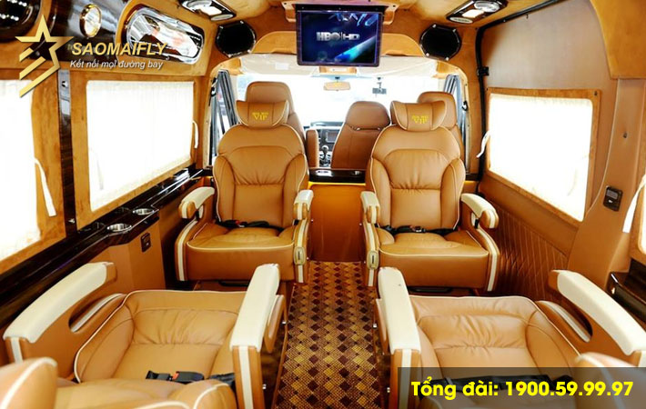 Xe Sao Mai VIE Limousine Vũng Tàu - sân bay Tân Sơn Nhất