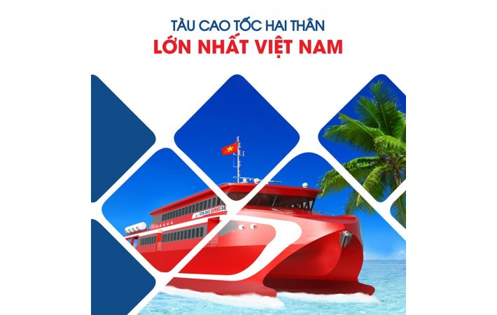 Vé tàu cao tốc Trần Đề - Sóc Trăng đi Côn Đảo - Côn Đảo Express 36 (Vé Eco)