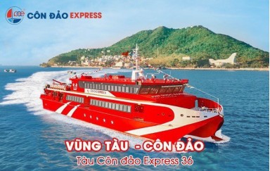 Vé tàu cao tốc Vũng Tàu Côn Đảo bằng tàu CÔN ĐẢO EXPRESS 36